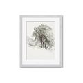 Picture of Trees on a Hill _GroupedProduct_Rectangle_Portrait_Framed_Matted_