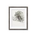 Picture of Trees on a Hill _GroupedProduct_Rectangle_Portrait_Framed_Matted_