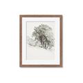 Picture of Trees on a Hill _GroupedProduct_Rectangle_Portrait_Framed_Matted_