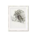 Picture of Trees on a Hill _GroupedProduct_Rectangle_Portrait_Framed_Matted_
