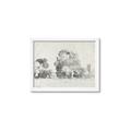 Picture of Speckled Landscape _GroupedProduct_Rectangle_Landscape_Framed_Matted_
