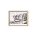 Picture of Windy Trees _GroupedProduct_Rectangle_Landscape_Framed_Matted_