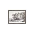 Picture of Windy Trees _GroupedProduct_Rectangle_Landscape_Framed_Matted_