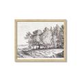 Picture of Windy Trees _GroupedProduct_Rectangle_Landscape_Framed_Matted_