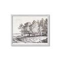 Picture of Windy Trees _GroupedProduct_Rectangle_Landscape_Framed_Matted_