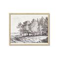 Picture of Windy Trees _GroupedProduct_Rectangle_Landscape_Framed_Matted_