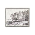 Picture of Windy Trees _GroupedProduct_Rectangle_Landscape_Framed_Matted_