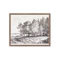 Picture of Windy Trees _GroupedProduct_Rectangle_Landscape_Framed_Matted_