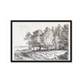 Picture of Windy Trees _GroupedProduct_Rectangle_Landscape_Framed_Matted_