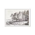 Picture of Windy Trees _GroupedProduct_Rectangle_Landscape_Framed_Matted_