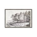 Picture of Windy Trees _GroupedProduct_Rectangle_Landscape_Framed_Matted_