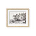 Picture of Windy Trees _GroupedProduct_Rectangle_Landscape_Framed_Matted_