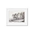 Picture of Windy Trees _GroupedProduct_Rectangle_Landscape_Framed_Matted_