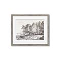 Picture of Windy Trees _GroupedProduct_Rectangle_Landscape_Framed_Matted_