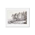 Picture of Windy Trees _GroupedProduct_Rectangle_Landscape_Framed_Matted_