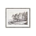 Picture of Windy Trees _GroupedProduct_Rectangle_Landscape_Framed_Matted_