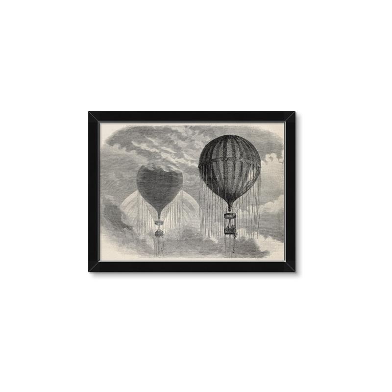 Picture of Sketched Airballoons _GroupedProduct_Rectangle_Landscape_Framed_Matted_