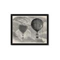 Picture of Sketched Airballoons _GroupedProduct_Rectangle_Landscape_Framed_Matted_