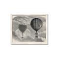 Picture of Sketched Airballoons _GroupedProduct_Rectangle_Landscape_Framed_Matted_