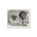 Picture of Sketched Airballoons _GroupedProduct_Rectangle_Landscape_Framed_Matted_
