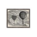 Picture of Sketched Airballoons _GroupedProduct_Rectangle_Landscape_Framed_Matted_