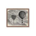 Picture of Sketched Airballoons _GroupedProduct_Rectangle_Landscape_Framed_Matted_