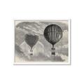 Picture of Sketched Airballoons _GroupedProduct_Rectangle_Landscape_Framed_Matted_