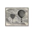 Picture of Sketched Airballoons _GroupedProduct_Rectangle_Landscape_Framed_Matted_