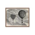 Picture of Sketched Airballoons _GroupedProduct_Rectangle_Landscape_Framed_Matted_