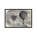 Picture of Sketched Airballoons _GroupedProduct_Rectangle_Landscape_Framed_Matted_