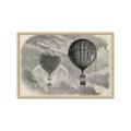 Picture of Sketched Airballoons _GroupedProduct_Rectangle_Landscape_Framed_Matted_