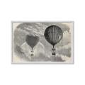 Picture of Sketched Airballoons _GroupedProduct_Rectangle_Landscape_Framed_Matted_