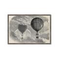Picture of Sketched Airballoons _GroupedProduct_Rectangle_Landscape_Framed_Matted_