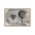 Picture of Sketched Airballoons _GroupedProduct_Rectangle_Landscape_Framed_Matted_