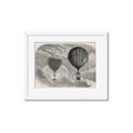 Picture of Sketched Airballoons _GroupedProduct_Rectangle_Landscape_Framed_Matted_