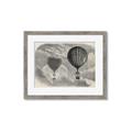 Picture of Sketched Airballoons _GroupedProduct_Rectangle_Landscape_Framed_Matted_