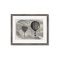 Picture of Sketched Airballoons _GroupedProduct_Rectangle_Landscape_Framed_Matted_