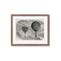 Picture of Sketched Airballoons _GroupedProduct_Rectangle_Landscape_Framed_Matted_