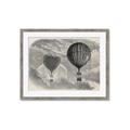 Picture of Sketched Airballoons _GroupedProduct_Rectangle_Landscape_Framed_Matted_