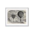 Picture of Sketched Airballoons _GroupedProduct_Rectangle_Landscape_Framed_Matted_