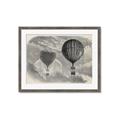Picture of Sketched Airballoons _GroupedProduct_Rectangle_Landscape_Framed_Matted_