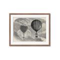 Picture of Sketched Airballoons _GroupedProduct_Rectangle_Landscape_Framed_Matted_