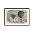 Picture of Sketched Airballoons _GroupedProduct_Rectangle_Landscape_Framed_Matted_