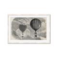 Picture of Sketched Airballoons _GroupedProduct_Rectangle_Landscape_Framed_Matted_