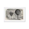 Picture of Sketched Airballoons _GroupedProduct_Rectangle_Landscape_Framed_Matted_