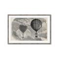 Picture of Sketched Airballoons _GroupedProduct_Rectangle_Landscape_Framed_Matted_