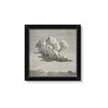 Picture of Sketched Clouds _GroupedProduct_Square_Framed_Matted_