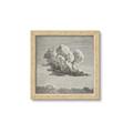 Picture of Sketched Clouds _GroupedProduct_Square_Framed_Matted_