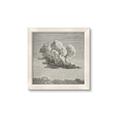 Picture of Sketched Clouds _GroupedProduct_Square_Framed_Matted_