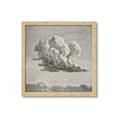 Picture of Sketched Clouds _GroupedProduct_Square_Framed_Matted_